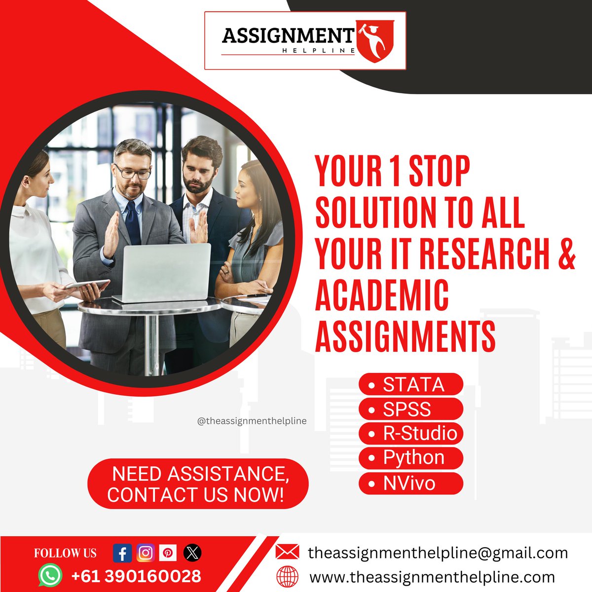 _the_assignment's tweet image. Our experts have you covered. Need assistance? Contact us now and achieve the results you deserve! 📊💻✨
👉Live chat with our experts tawk.to/theassignmenth…
#ITAssignmentHelp #ResearchExperts #AcademicSuccess #STATA #SPSS #RStudio #PythonProgramming #NVivo #DataAnalysis