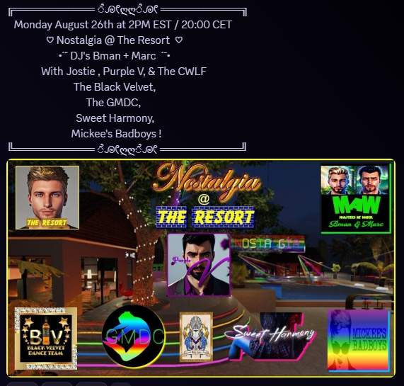 Nostalgia Dance Club tweet media