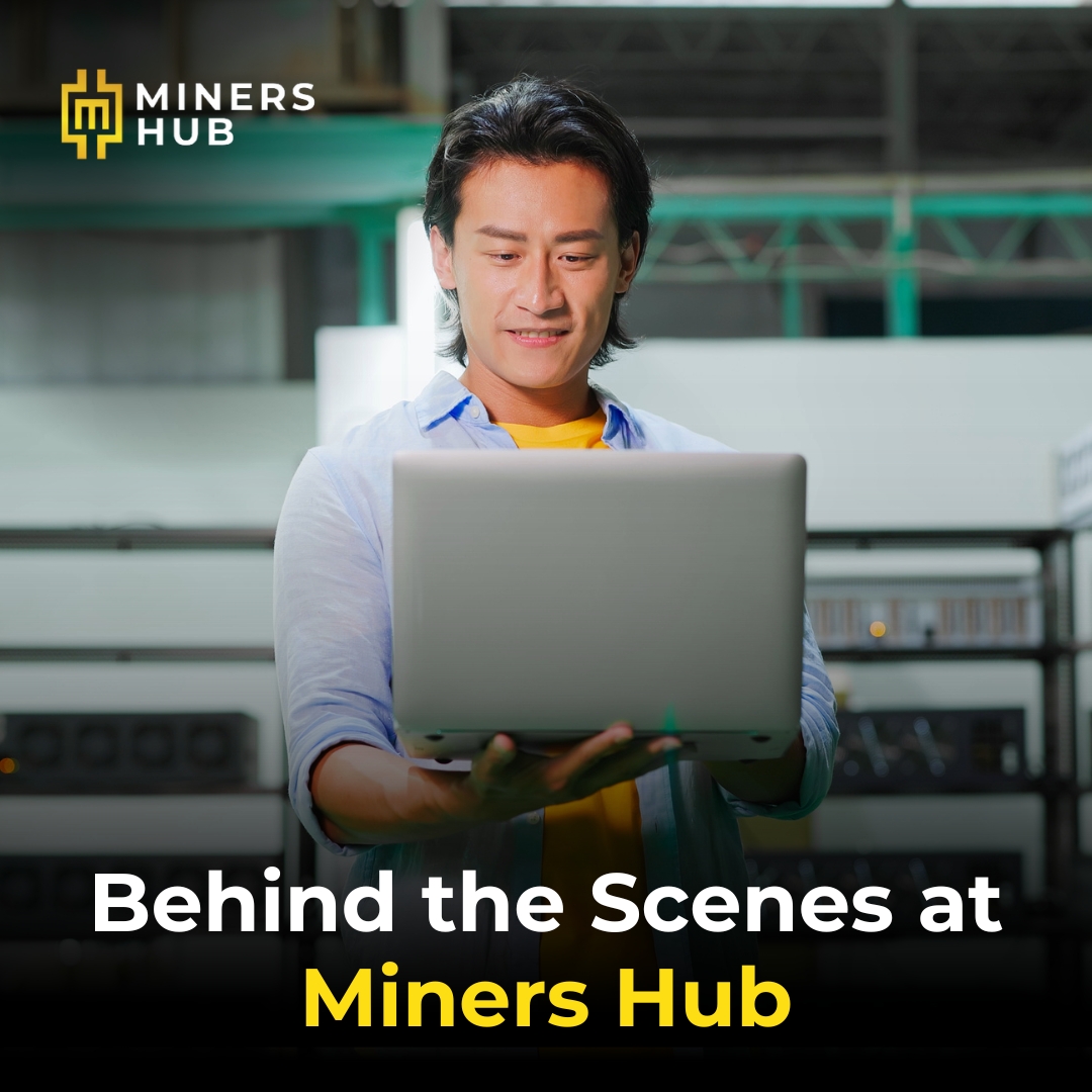 Minershub_ae's tweet photo. Get a glimpse into our daily operations and see how we ensure seamless mining processes. Follow us for more behind-the-scenes content. 🎥🏭 

#Minershub #BehindTheScenes #MiningOperations #CryptoDaily #MiningLife https://t.co/VCgv1o2Emr