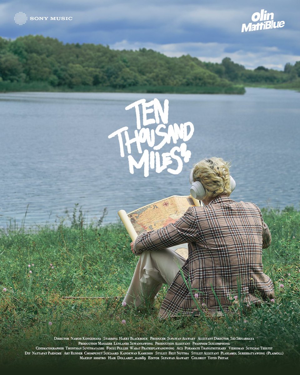 SonyThaiArtists's tweet image. “Ten Thousand Miles - @olinmattiblue ”
💙 PRE-SAVE NOW! : forms.sonymusicfans.com/campaign/olin-…
/
Official MV 29 AUG I 2 PM 💙
📍 YouTube : Olin MattiBlue
____
#OlinMattiBlue #TenThousandMiles
#SonyMusicThailand