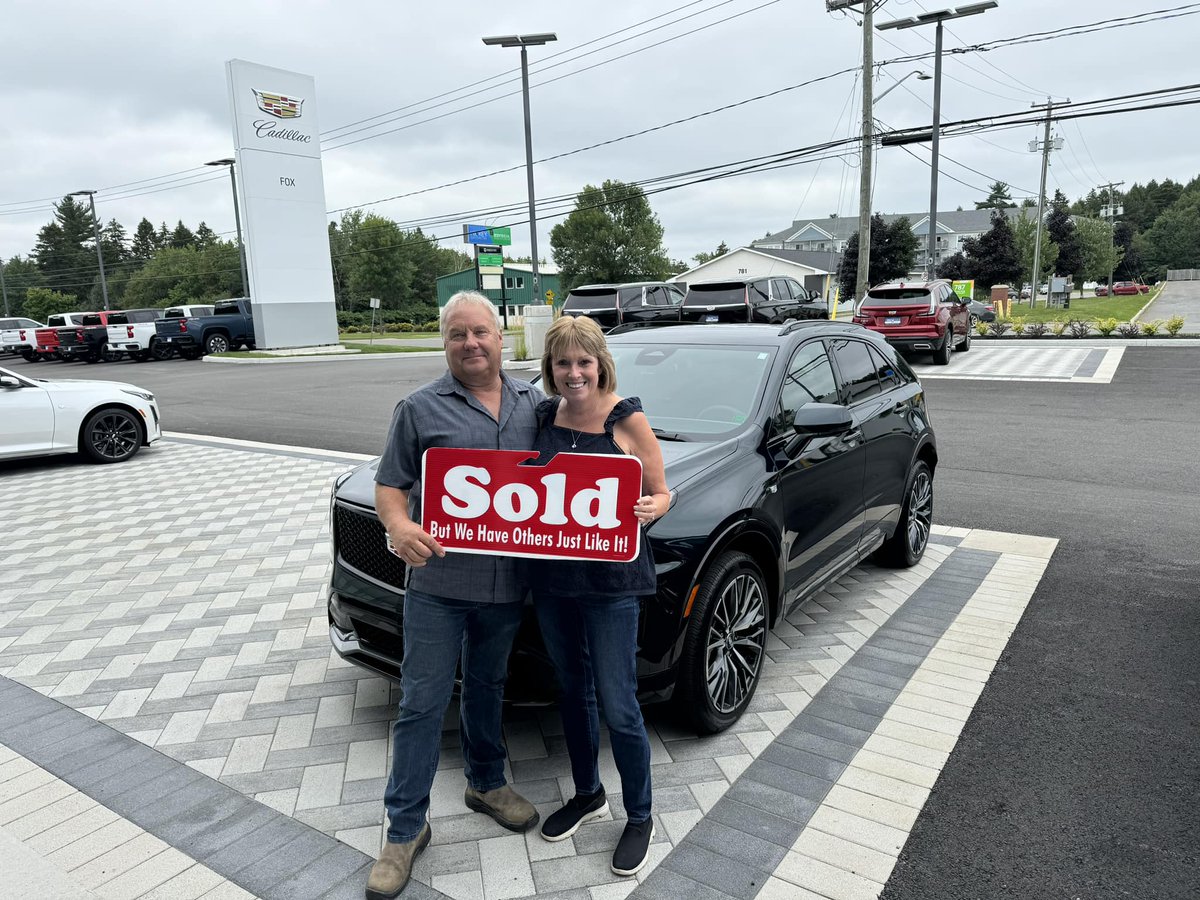 FoxChevrolet's tweet photo. Congrats to Denise and Michell Gray on their new XT4. Thanks for coming back in to see Sales and Leasing Consultant Curtis Pond. Enjoy the new Caddy! https://t.co/OXLEA6n7bt