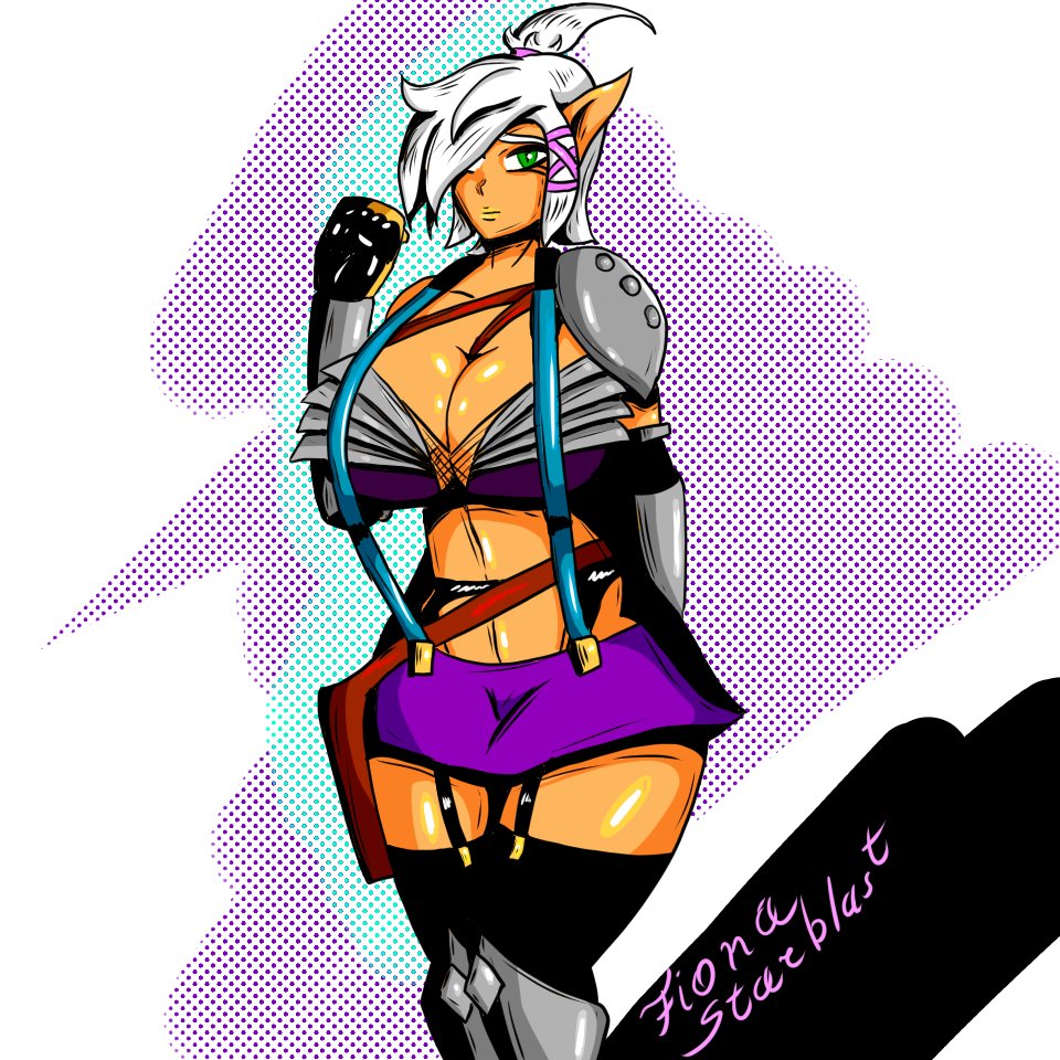 D_O_I_G_'s tweet photo. Another character reworked. He made her more intresting looking. Fiona Starblast #digitalart  #digitalartwork #gamecharacter #gameart #malecharacter #unknownartist #Robot #lowresart #animeasthetic #simpleshading https://t.co/VWy0r0rHFl