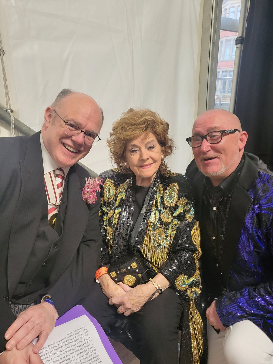 Well I have to say #barbaraknox is an absolute legend and an absolute hoot, 91 and swears like a trooper