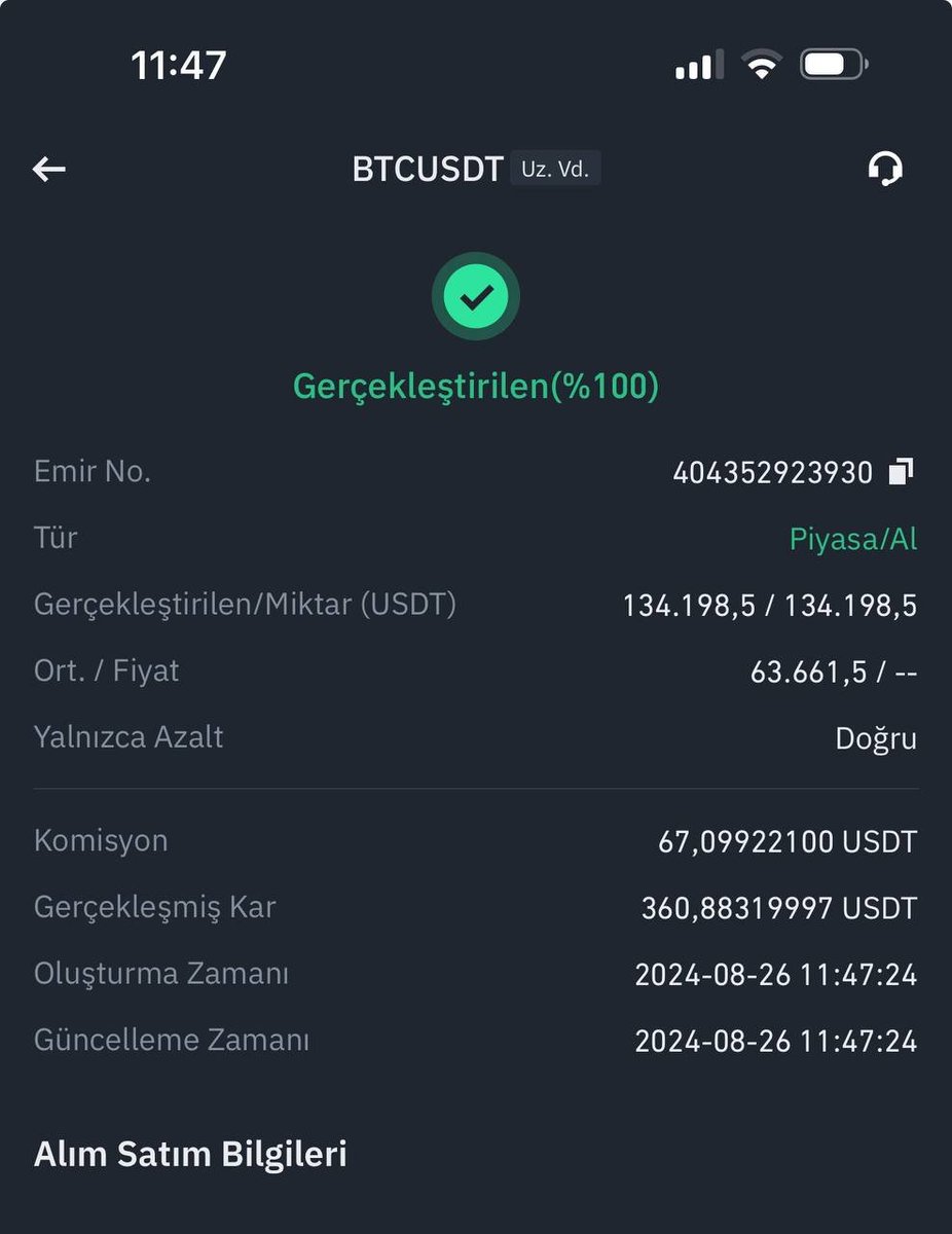 #CashControl #CopyTrade 399/393 Başarılı İşlemle Devam Ediyor

Tebrikler Ekip 

Bilgi için <a href="/_SakinOlBuse_/">Buse</a> tak*p et

#MalazgirtZaferi #BüyükTaarruz Yaya Evlenmeyin Bizans Euro 38 #gramaltın #miatk #Kripto #Kriptopara #Binance #Borsa #Bist100 #Bitcoin #Altcoin #Memecoin #Altcoins