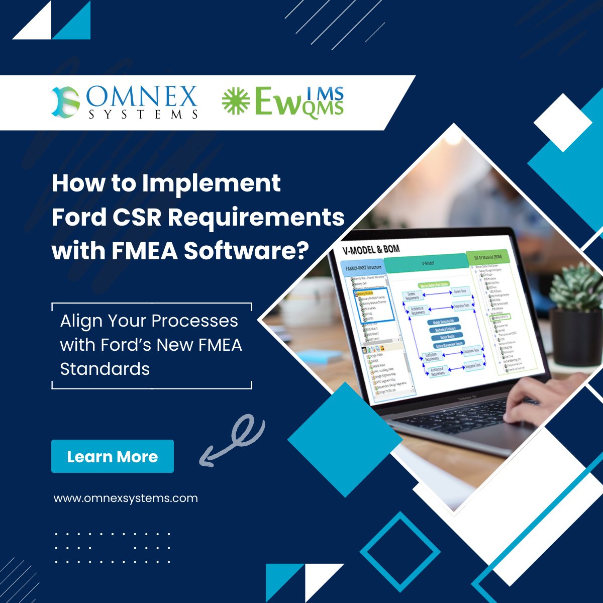 OmnexSystemsLLC's tweet image. Learn how to implement Ford&apos;s updated CSR requirements using FMEA software. Stay compliant with family, foundation, and part FMEAs, and integrate Reverse FMEAs into your process by mastering these key updates. 
Learn how now! 
hubs.li/Q02MvsTy0

#FordCSR #FMEAsoftware
