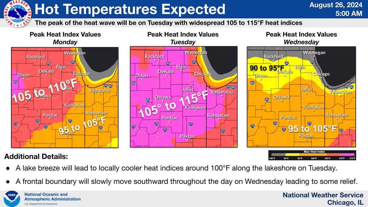 NWS Chicago tweet media
