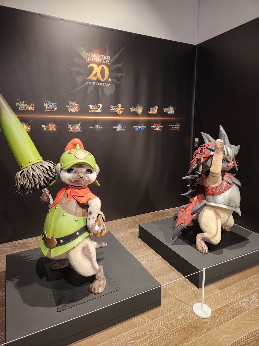 Yato30808776's tweet photo. 大狩猟展楽しかった！ https://t.co/829QOFz89u
