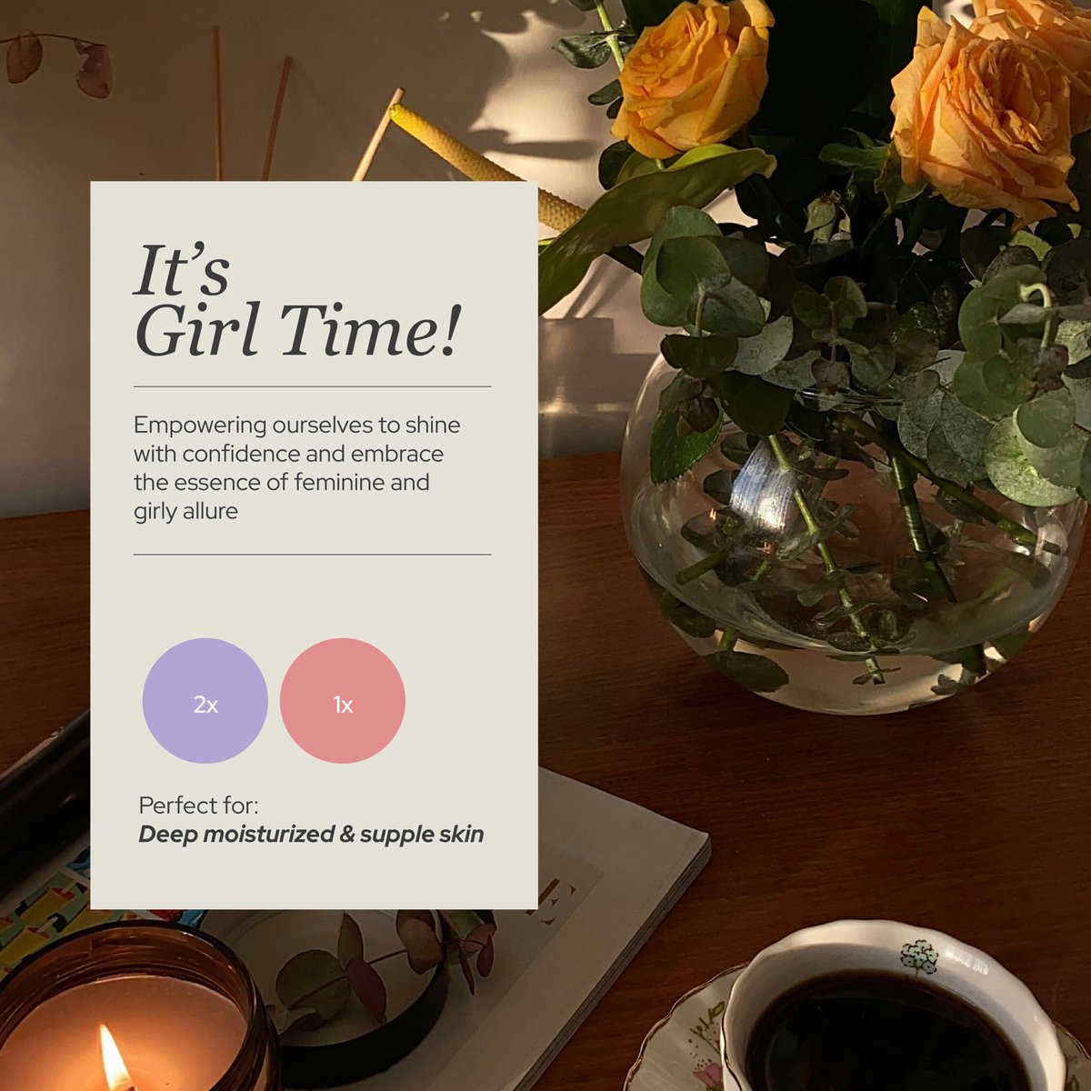 earthlovelife_'s tweet image. Secret hack keempat: It’s Girl Time! 🌟✨ Empower diri kamu dengan kepercayaan diri dan rasakan pesona feminin dan girly. Perfect for: deep moisturized &amp;amp; supple skin

#EarthLoveLife #SuppleSkin #MoisturizedSkin #MoodBoostingFragranceTM