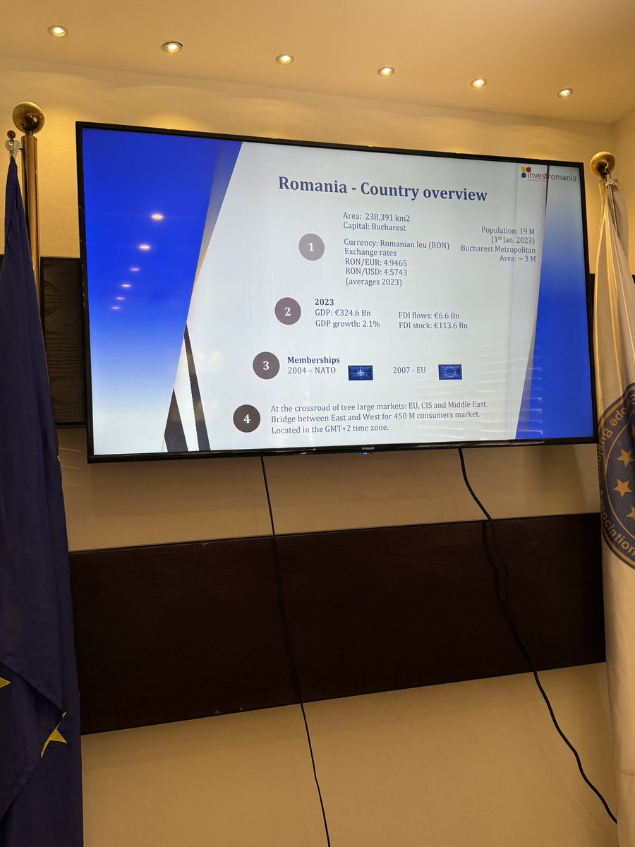 DrObeidat's tweet photo. #jordan 🇯🇴 #romania #business #cooperation #jeba
Jordan Europe Business Association JEBA
جمعية الأعمال الأردنية الأوروبية Jordan Europe Business Association
A great and very constructive meeting between Romania 🇷🇴, Mr. Ovidiu Costea from the embassy in Amman and JEBA
جمعيه الأعمال الاردنيه الاوروبيه
At JEBA offices in Amman-Jordan 🇯🇴.
Romania 🇷🇴 offers great opportunities so does Jordan 🇯🇴.
The meeting could not come at a better time for me since I am traveling to Romania 🇷🇴 next week.