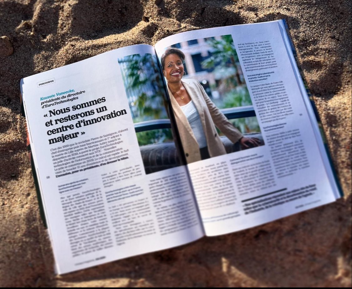 ☀️ A découvrir dans le dernier numéro de #ChoiseulMagazine : les perspectives d'<a href="/euratechnologie/">EuraTechnologies</a>, #incubateur de référence qui vient de souffler sa 15ème bougie. 

#Innovation #Tech #Numérique #IA #Cyber #Cybersécurité #Robotique #IA #AI