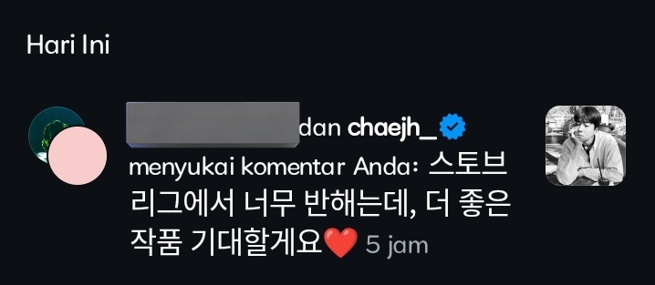 0_0happyyy's tweet photo. KAGET BGT, tadi siang dapet notif ada yg like komen, karna penasaran aku buka komen apaan karna lupa bgt pernah komen apa ya. damn waktu dibuka ternyata JONGHYEOP JUGA NGE LIKE KOMEN AKU DONG pdhl itu komen 223 minggu yg lalu dan aku baru tau???? kmn aja pls baru ngeh https://t.co/hhhb1anqg8