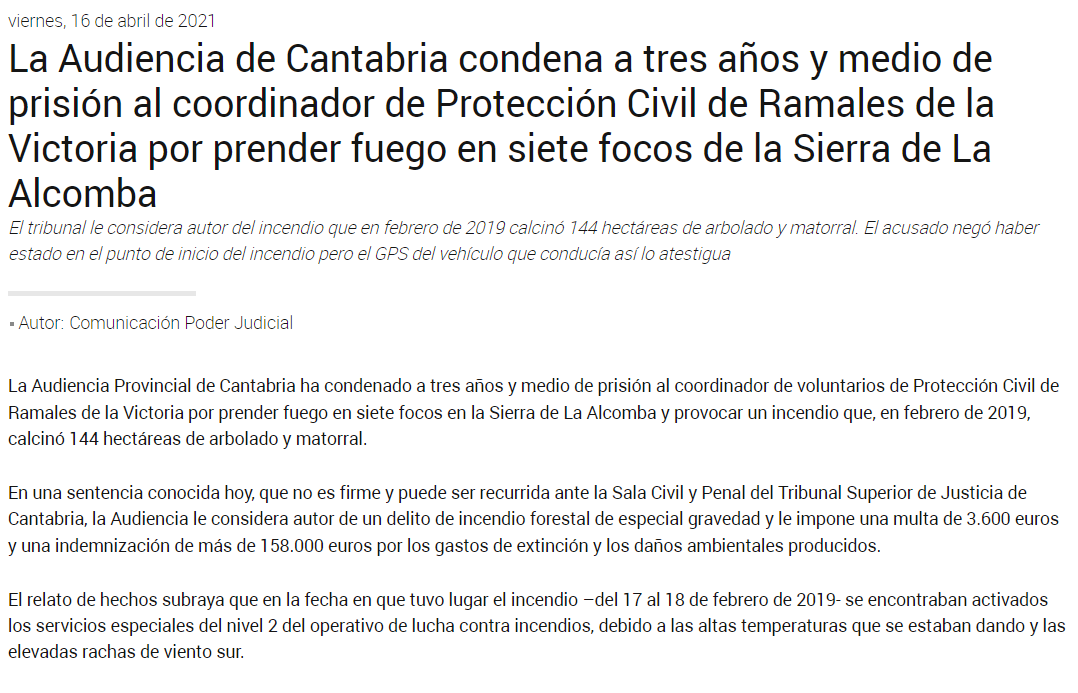 BB3Adri's tweet photo. LAS PROTES CUENTA. O NO...

Sobre la situación actual de las AVPC en España.

Lectura aprox. 6 min.

"Las Protes cuentan", el lema que podemos encontrar en centenares de cuentas de agrupaciones de Voluntarios de Protección Civil, en adelante AVPC, ha sido usado desde hace tiempo para reclamar el espacio que merecen estos grupos de voluntarios tanto en la sociedad como en las emergencias que surgen en donde pueden ayudar de múltiples formas.

Pero ¿las AVPC cuentan de verdad? Mi experiencia me dice que depende, y explico por qué.

Al igual que pasa con los servicios de bomberos, todo va a depender de la implicación, la capacidad económica y de la eficacia y eficiencia de la Administración competente en ellas. Tenemos agrupaciones en Madrid, como SAMUR – PC, con mejor organización y materiales que muchos servicios de bomberos de la España vaciada y con unos controles de acceso rigurosos y que te dan ciertas garantías sobre lo que vas a encontrar dentro y lo que vas a ofrecer fuera. Teniendo capacidad para tener incluso una estructura organizada de voluntarios con especialidades en distintas unidades dentro del servicio.

Voluntaria de SAMUR-PC. Foto:  @EleArnaiz 

Sin embargo, sobre todo en la España vaciada, se dan situaciones esperpénticas dignas de países tercermundistas que escapan de todo análisis lógico. 

Y hablo de uso indebido del uniforme y de las infraestructuras y equipos de la AVPC, cobros ilegales por parte de Ayto a estos e integrantes con capacidades deficientes a la hora de realizar un apoyo a profesionales de las emergencias llegando al punto de no saber una simple RCP, pero parece que cualquiera vale ante la necesidad urgente de voluntarios. Y no, no todos pueden estar en PC.

Porque, hablando claro, el mote más extendido para referirse a los voluntarios de Protección Civil es el de "Naranjitos", "Tontitos" y un largo número de sinónimos despectivos que todos los que hemos declarado nuestra intención de formar parte de esto hemos escuchado de parte de amigos y familiares que, con incredulidad, nos preguntaban el típico: 
- "¿Ahí te vas a meter? ¿Con esa gente?"

Y es que la dejadez de las Administraciones, la irresponsabilidad de muchas AVPC en el ejercicio de su deber y la imagen dada a la sociedad ha ocasionado que se desvirtúen  casi del todo ahuyentando a posibles miembros por el qué dirán y las risas que muchos hemos sufrido por formar parte. Tendiendo también que añadirle el cambio sociológico que estamos sufriendo hacia el individualismo, el voluntariado no es algo que llame la atención como antes.

Prueba de ello la tenemos en las declaraciones del CTIF (Asociación Europea de Servicios Contra Incendios y de Rescate) @ctif_org en la entrevista que pude realizarse en SICUR en el Stand de ASELF @ASELFcomunica (Asociación Española de Lucha Contra el Fuego).

En ella nos contaban las dificultades que están viviendo en países de Europa, en EEUU y Canadá, donde basan parte de sus servicios de Bomberos en el voluntariado, por la dificultad cada vez mayor para encontrar gente que quiera coger el testigo de lo que aquí conocemos como Protección Civil.

"Los jóvenes ya no quieren realizar estas funciones o no pueden porque sus necesidades económicas no les permiten entrar en potenciales zonas de peligro."

En este contexto, nosotros tenemos suerte de contar con servicios de bomberos profesional a los que miles de aspirantes desean entrar oposición tras oposición y que, al ser funcionarios, garantizan el servicio 24/7/365.  Pero, a la vez, muchos bomberos somos el problema.

Muchos compañeros están contribuyendo a la demonización de estas AVPC con el falso dogma de la usurpación de funciones. Dogma usado como comodín por ciertos bomberos y sindicatos que, en un claro intento de movilización del personal en elecciones sindicales y similares, venden un falso peligro de extinción de nuestro trabajo en favor de estas agrupaciones. Algo que se ha extendido haciendo que los opositores a bombero o bomberos, que son potenciales miembros de estas AVPC, las vean como el enemigo y no quieran entrar por miedo a futuras represalias de compañeros de trabajo que puedan o no creer estas falacias.

Falacias que todo funcionario con una formación legislativa mínima que te dan las oposiciones a golpe de leyes puede desmentir con una rápida ojeada en internet a las siguientes leyes:

- Ley 45/2015 de 14 de octubre del Voluntariado. Art. 4.2: Límites de la acción voluntaria:

"La realización de actividades de voluntariado tampoco podrá sustituir a las Administraciones públicas en el desarrollo de funciones o en la prestación de servicios públicos a los que están obligadas por ley".

- Ley Ley 7/1985, de 2 de abril, Reguladora de las Bases del Régimen Local. Art: 26.

En él se enumeran los servicios que deben dar los municipios con población superior a 20.000 habitantes, en el que viene el servicio de prevención y extinción de incendios de una manera clara.

Y es que muchos oyen hablar de Protección Civil y se ponen de uñas fruto de una ignorancia supina porque, al fin y al cabo, todos somos Protección Civil. Unos asalariados con unas funciones y otros voluntarios en apoyo de necesitarse, pero Protección Civil al fin y al cabo.

Pero tampoco es justo dejar sin decir que, como he dicho antes, puntuales AVPC entre cobros ilegales por parte de maleros al servicio de Aytos con una gestión penosa y torticera del dinero y servicios que no les corresponden, se han ganado una mala fama entre nosotros que ha desembocado en prejuicios y sensación de alerta por continuos casos donde se extralimitan en sus funciones o cometen delitos.

Y es que, en una situación de peligro para la vida, no hay confianza que valga si no has demostrado antes tus capacidades. Y no paran los ejemplos de mal hacer que acaban generalizándose a todas las AVPC.

¿En qué punto están las AVPC pues?

El cóctel formado es fuerte. Sociedad que los estigmatiza, Administraciones que las abandonan y falta de aspirantes que permitan una continuidad de las agrupaciones. Algo que empuja a su disolución o a admitir a cualquiera, esté o no en condiciones de realizar un voluntariado de posible apoyo en emergencias.
Foto de un voluntario de PC Galicia.

¿Qué deben hacer las Administraciones y AVPC?

En resumidas cuentas, TRABAJAR. Las AVPC necesitan un lavado general de cara porque, los primeros perjudicados son los voluntarios que realizan con la mayor profesionalidad posible su voluntariado. Y es que no tenemos en cuenta que el voluntariado es NOBLE, se regala a los demás lo más valioso que una persona tiene, SU TIEMPO.

Se necesita una regulación nacional severa para evitar que se les siga desprestigiando porque, a fin de cuentas, el fallo de alguien de uniforme siempre mancha la generalidad del colectivo que esté representando. Quitando veracidad a sus palabras en una situación de emergencia.

¿Qué debemos hacer nosotros?

Hablando desde los integrantes de cuerpos de seguridad y Protección Civil, poner en valor la necesidad de unas AVOC fuertes y formadas.

Emergencias como el COVID o grandes incendios forestales han demostrado la necesidad de tener grupos civiles formados en cada ciudad, pueblo, barrio y edificio cuando se den este tipo de emergencias que no podemos mitigar ni con 300000 bomberos en activo.

El primer paso es la PREVENCIÓN y la AUTOPROTECCIÓN de la ciudadanía. Algo que debiera recaer en estos grupos. Grupos que pudieran estar repletos de profesionales en activo que pueden dar sus conocimientos a sus compañeros de agrupaciones formadas por vecinos o aspirantes a los mismos cuerpos de seguridad que quieren apoyar.

En definitiva, ser el primer eslabón al que acudir por parte del paisano tanto para dudas como para emergencias ante la falta de educación que existe en el país.

Debemos ayudar a quitar la fama ganada por esta organización debido a ovejas negras porque ayudar a tu gente es algo ELOGIAGLE, NECESARIO Y NOBLE.

Pertenecer Protección Civil debiera estar muy bien visto y agradecerse al igual que se nos agradece a nosotros nuestra labor.

Porque, al fin y al cabo, las Protes... ¿Cuentan?

"A medida que crezcas te darás cuenta de que tienes dos manos: una para ayudarte a ti mismo y otra para ayudar a los demás." - Audrey Hepburn.

A. P. G