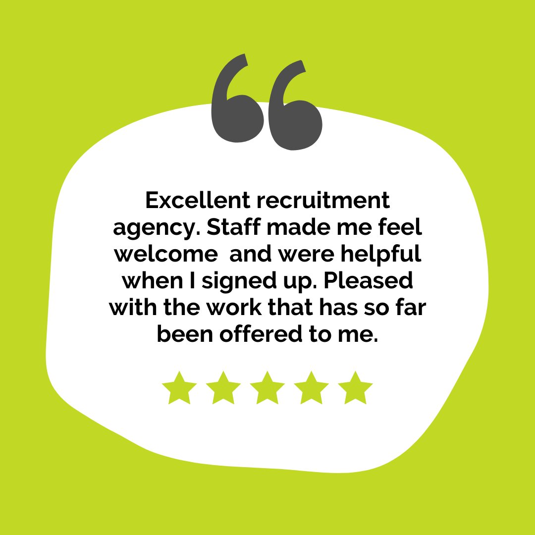 NRS_Ltd's tweet image. What a great review, thank you for your feedback 🌟

Get in touch to find out how our team of expert recruiters can assist you:
📞 0121 796 2474
📧 birmingham@nelsonrecruitmentservices.co.uk

#temporaryjobs #temporarywork #hiringnow #jobsearch