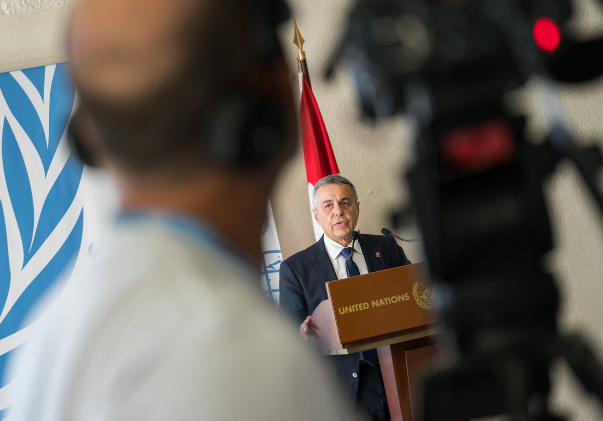 #Polio vaccination campaign in #Gaza | #Switzerland is contributing CHF 1 mio to the effort led by <a href="/WHO/">World Health Organization (WHO)</a> &amp; <a href="/UNICEF/">UNICEF</a>. 

🇨🇭supports <a href="/UN/">United Nations</a> efforts for civilians in the health sector and calls for safe &amp; unhindered humanitarian access to protect lives and enable medical teams to carry