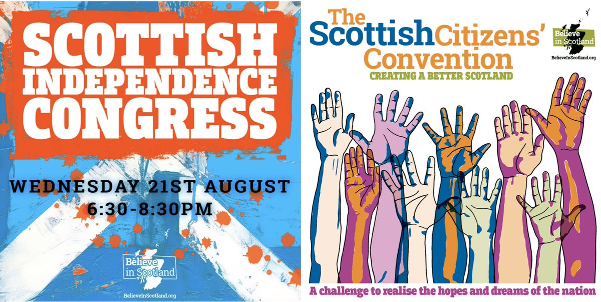 🤝 On Thursday evening 119 local and national Indy campaign group leaders discussed Scotland's road to independence, the congress is the biggest meeting of grassroots independence campaign groups.

🔎 More: believeinscotland.org/scottish_indep…