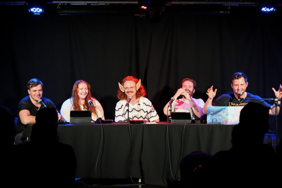 Tartan Tabletop (@tartantabletop) on Twitter photo We have officially sold out our fringe run at <a href="/Gildedballoon/">Gilded Balloon</a> 🎉
There is some tickets left for tonight though! (Fringe maths) 🎲
So grab them while you can at the link in our bio 🎟️ We have officially sold out our fringe run at <a href="/Gildedballoon/">Gilded Balloon</a> 🎉
There is some tickets left for tonight though! (Fringe maths) 🎲
So grab them while you can at the link in our bio 🎟️