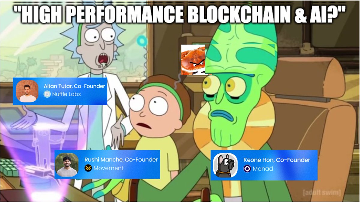 rss3_'s tweet image. 6/ Curious about the intersection of "High Performance Blockchain &amp;amp; AI?" Join @keoneHD of @monad_xyz, @rushimanche of @movementlabsxyz, @mraltantutar of @nufflelabs, moderated by @0xCrabLegs @280Capital, hosted by @rss3_ #KBW

🔗 Latest updates: lu.ma/4obzw1an