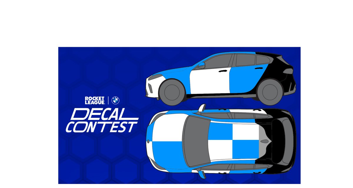 my Design for the new BMW 1 Series
#RocketLeagueBMWDecalContest  #Contest