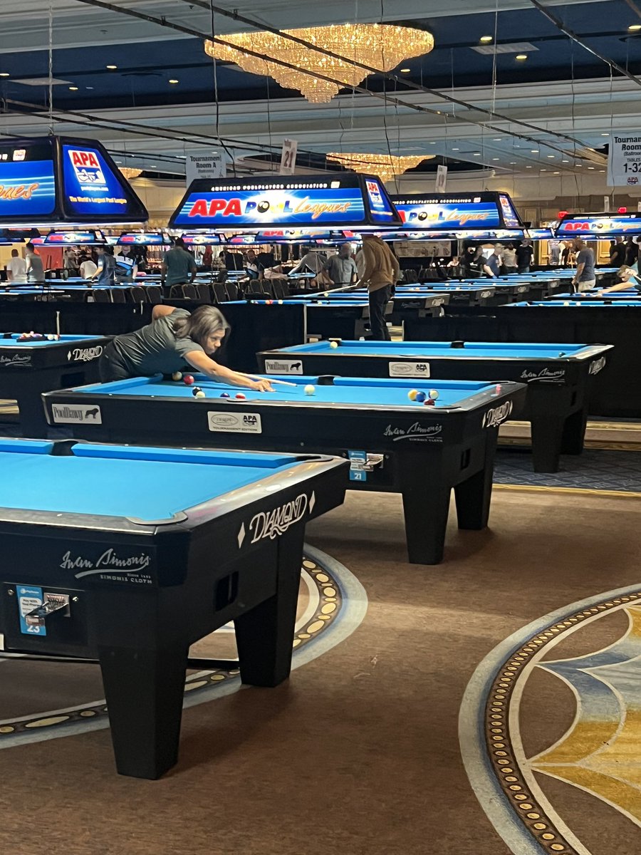 Pool tournament in Las Vegas