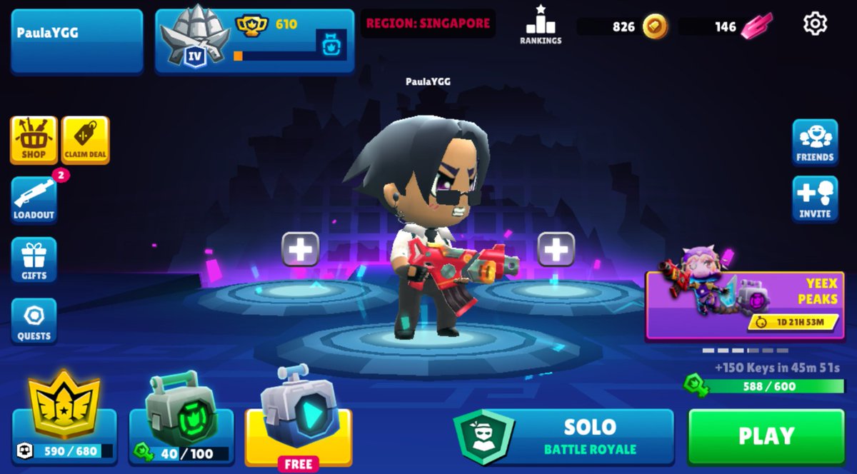 AxU_Paula's tweet photo. Just completed the Welcome to Bullet League quest! 🎯 The action-packed gameplay kept me on my toes. Excited to see what comes next!

$CHAMP #YGGxBulletLeague #YGGGAPS6 @YieldGuild @SuperChampsHQ https://t.co/M5aGTuEIm5