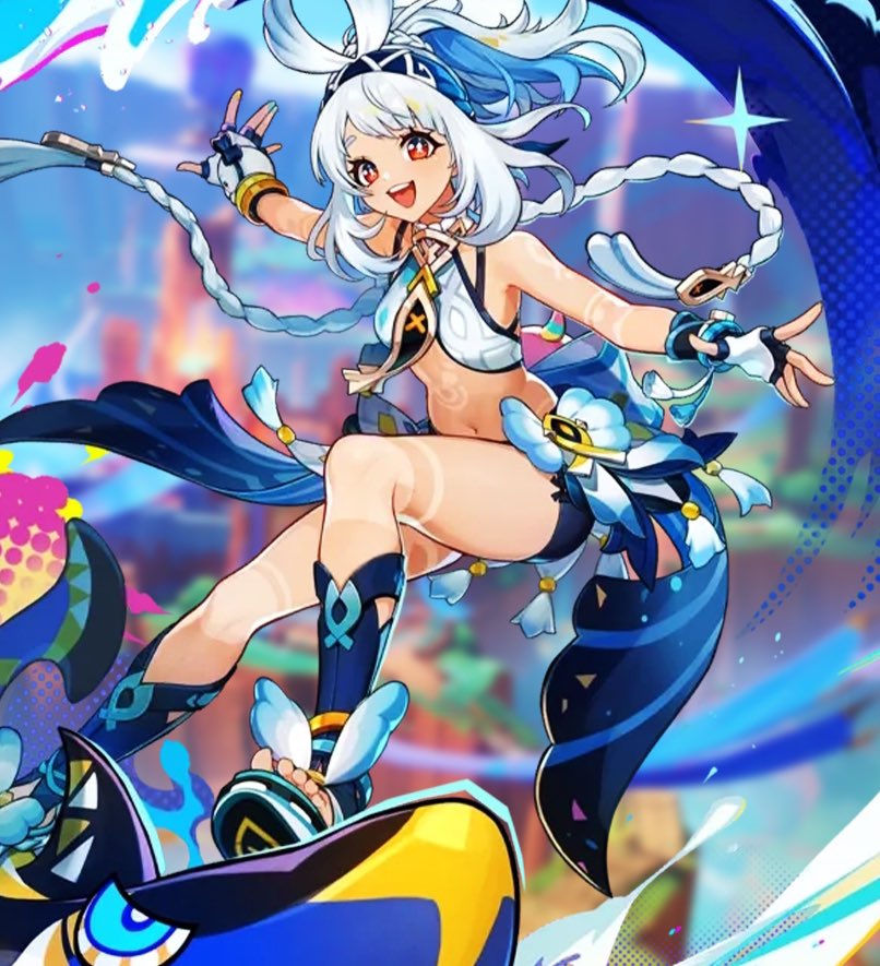 OH MY OH MY OHMY OWHENSOANAJAJSBAJSVSJSNS

I am so out of date with Genshin but JUST SAW this 5 star drop and I absolute need her 🙏 YOU DID GOOD ON MUALANI <a href="/GenshinImpact/">Genshin Impact</a> 

Time to go back and grind I guess
