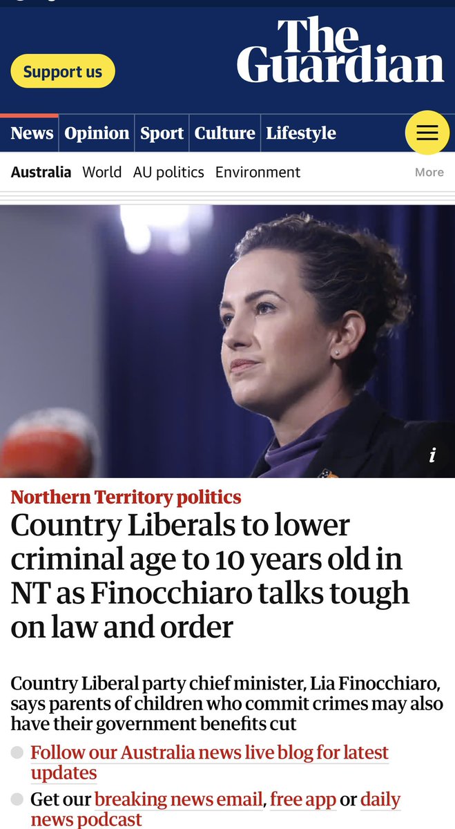Racism. The majority of people in the Northern Territory were captured by racism and openly voted for it. They’re racist. 

The vast majority of the children who’ll be locked up via this change are Indigenous children, and everyone who voted for this change knows it. 

They’re