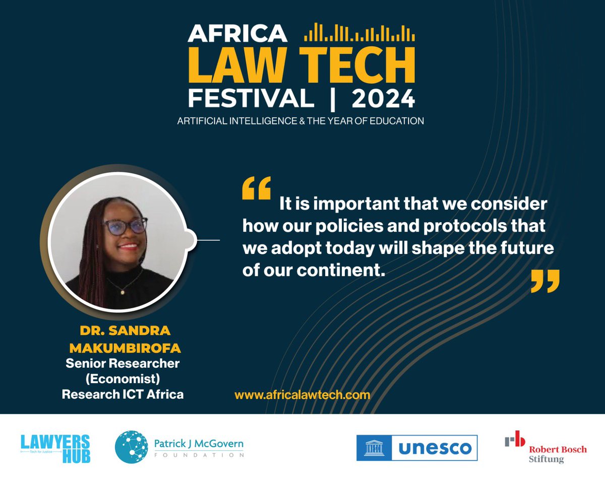 lawyershubHQ's tweet image. Dr. Sandra Makumbirofa from @RIAnetwork 💡🔥
#AfricaLawtech #LawandTech