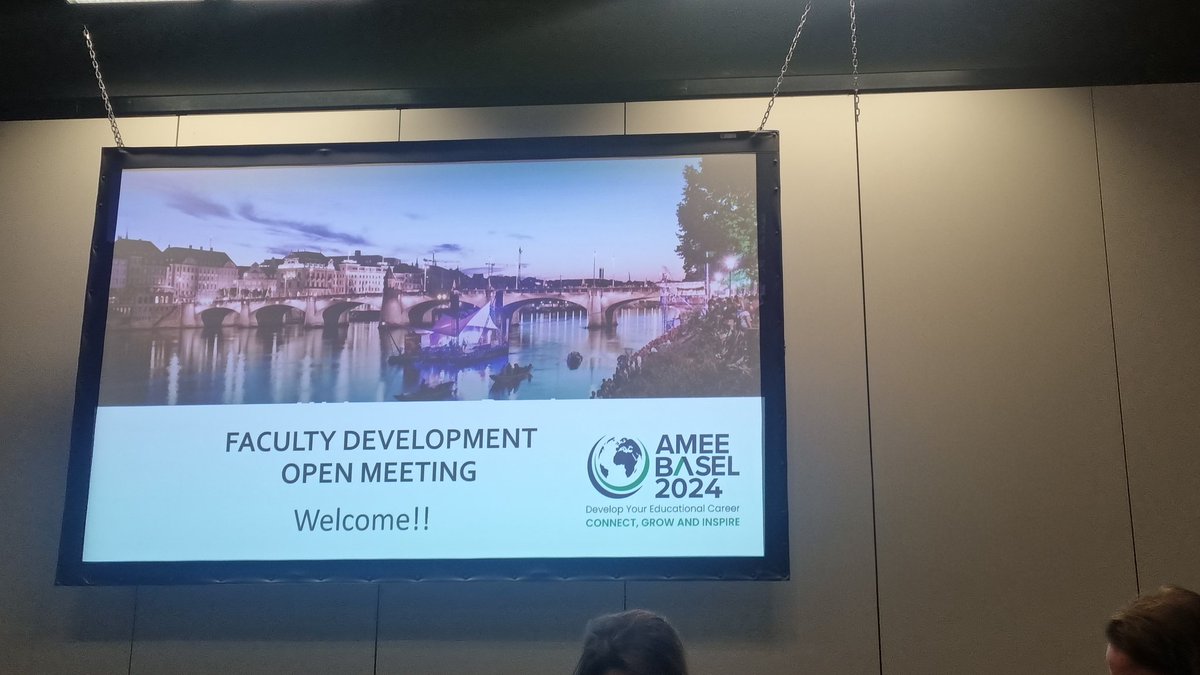psiqclau's tweet photo. Learning and enjoying a great opportunity!! #amee2024 @AMEE_community #MedEd #udem @vicsaUDEM https://t.co/xZNJ5fHScz