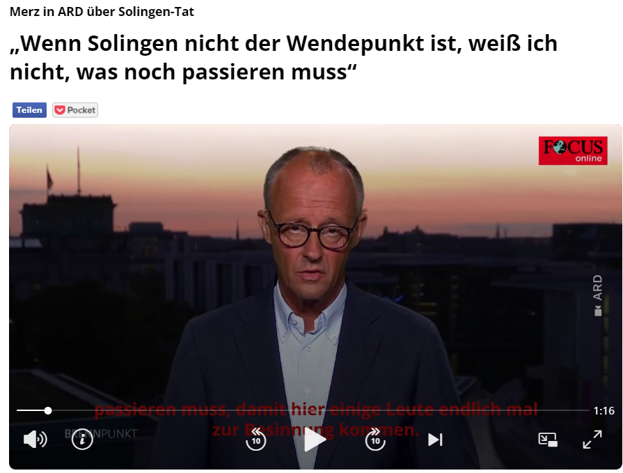BjoernHoecke's tweet photo. Herr Merz, wenn Sie Anstand hätten, würden Sie sich nach #Solingen als erstes in den Staub werfen und das deutsche Volk für den historischen Schaden um Entschuldigung bitten, den die #CDU unter Führung Merkels angerichtet hat. Der Mörder reiste 2020 nach #Deutschland ein...
Statt dessen blasen Sie die Backen auf. Ihr Phrasengedresche ist wirklich unerträglich!