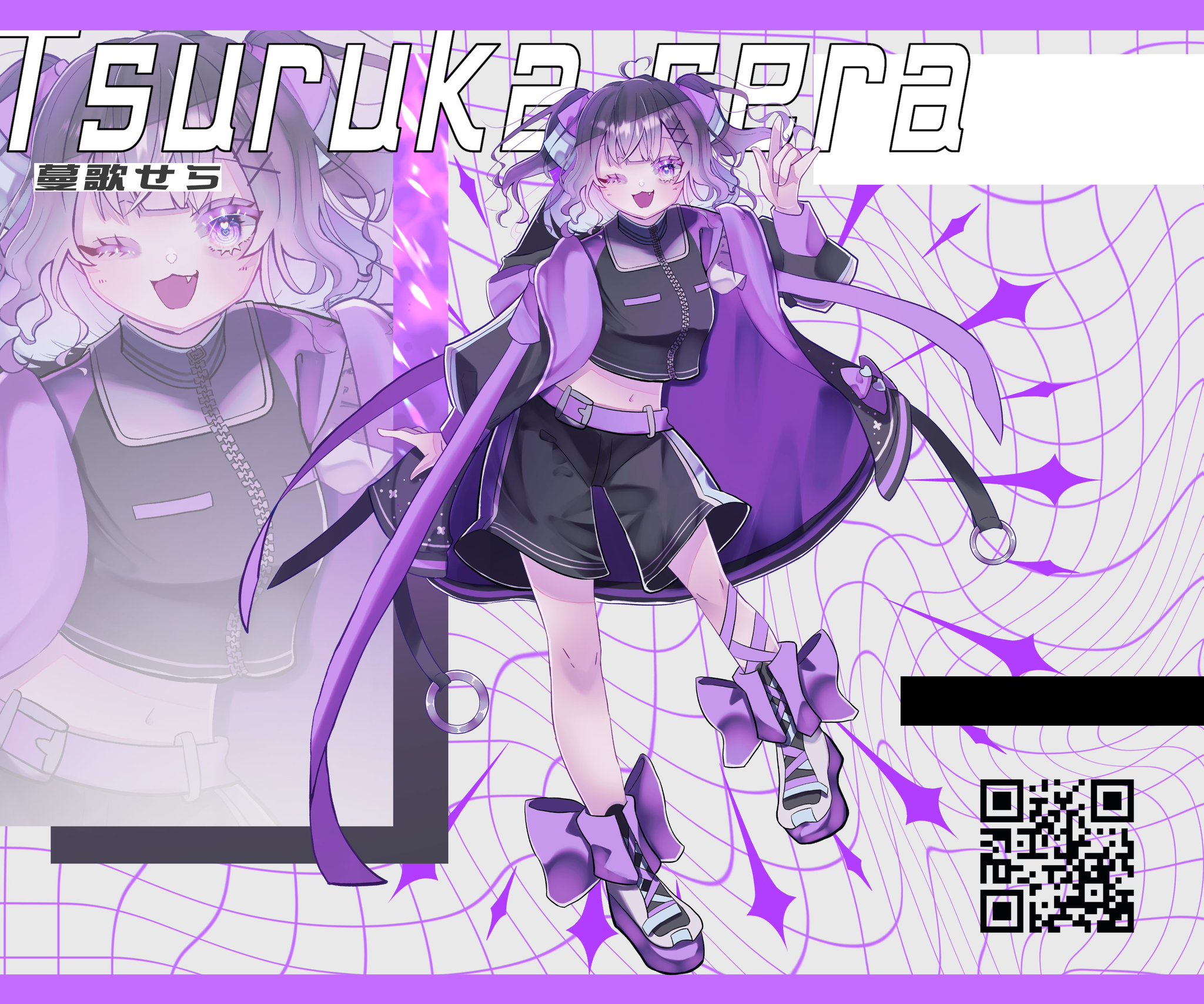 Aさん専用の絵 HUNDRED LINE -最終防衛学園- - 描き下ろし ロックバンドver