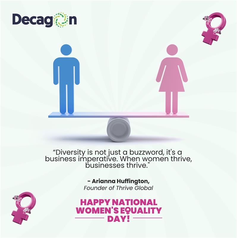 Happy National Women’s Equality Day 🎉

Together, let’s create a space where women can lead, innovate and thrive. 💪🏼
#Womanpower #ladyintech #Equality #BreakingBarriers