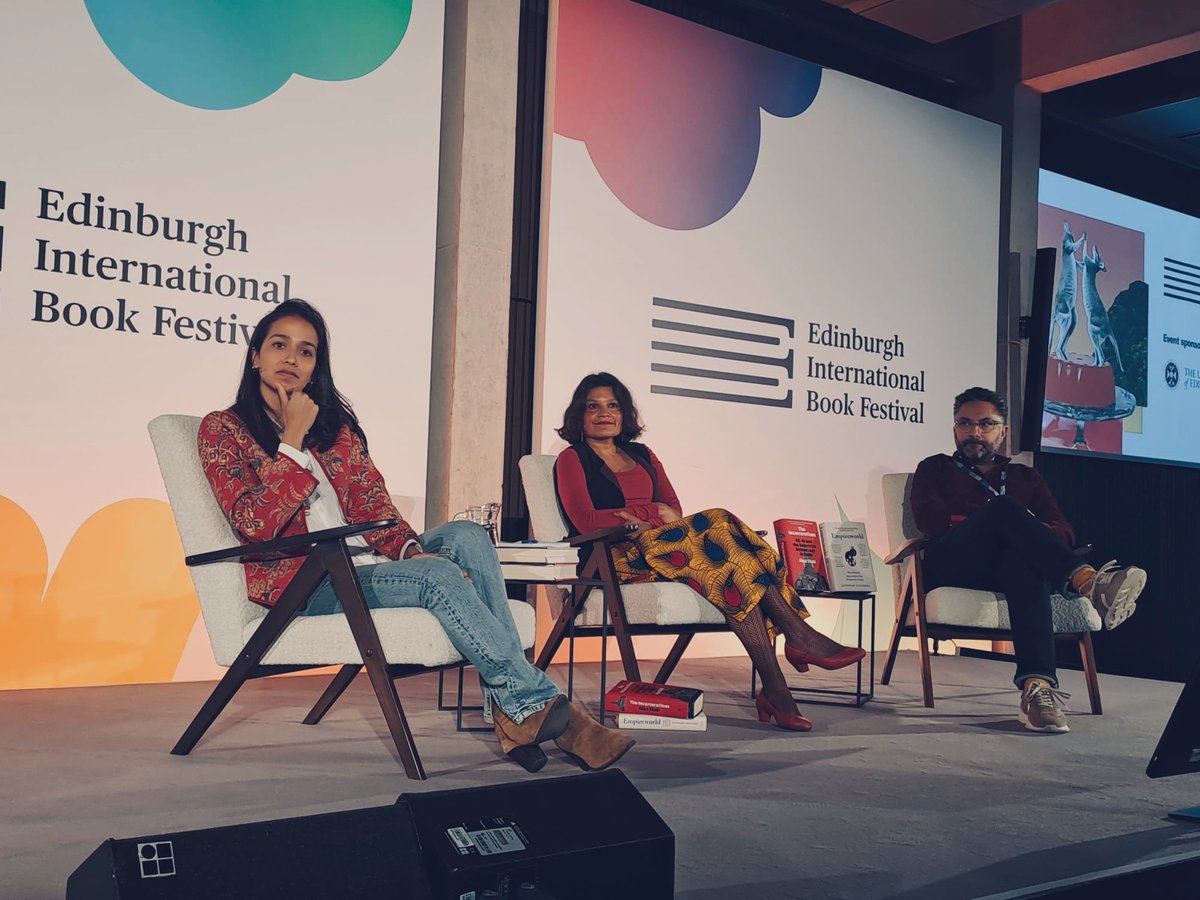Avantika Chilkoti (@achilkoti) on Twitter photo A fun couple of days at <a href="/edbookfest/">Edinburgh International Book Festival</a> chatting about empire, nationalism and the future of democracy. For your late summer reading list: Empireworld, Incarcerations and Adventures in Democracy. A fun couple of days at <a href="/edbookfest/">Edinburgh International Book Festival</a> chatting about empire, nationalism and the future of democracy. For your late summer reading list: Empireworld, Incarcerations and Adventures in Democracy.