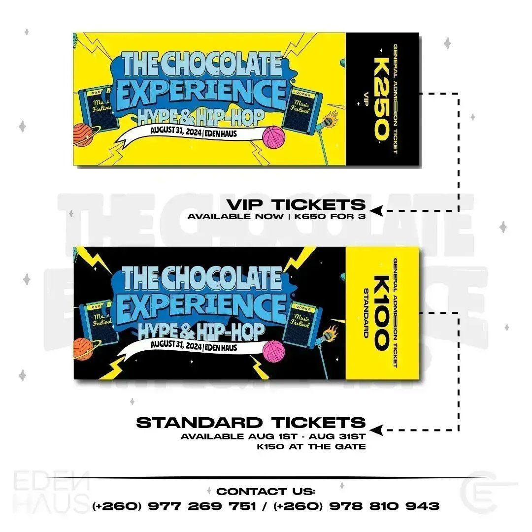 HipHop Pioneers and Living Legends in their right  <a href="/kryticworldwide/">Professional Bad Person For Hire.</a> &amp; K Star will be coming out to support the underground🔥🙌🏾.
5 days to go till TCE get your tickets now and be part of history.🤜🏾🥳
Tickets are  available at Eden Haus and on Quicket [ quicket.co.zm/events/266334-… ]
