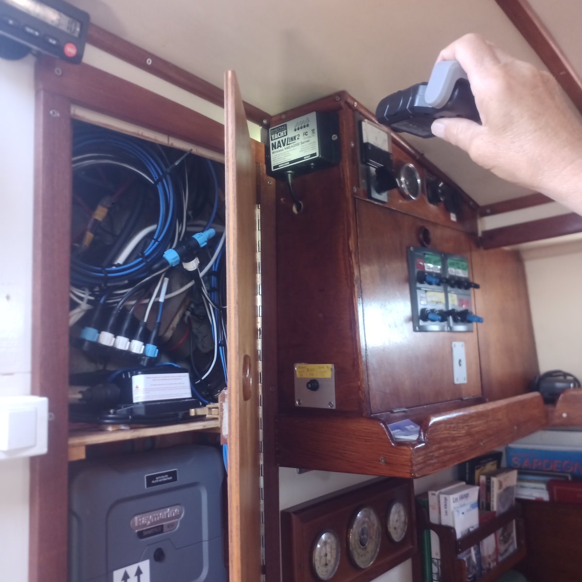 Take a look at our customer’s latest addition, the Digital Yacht NavLink2. This NMEA 2000 to Wi-Fi server allows them to access all their navigation data directly on their tablet or phone.

#BoatLife #sailing #NMEA #TabletNavigation #MarineElectronics #MarineTech
