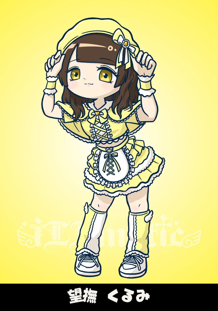 nyamuruna2025's tweet photo. ◤◢◤✟iLLmatic New Visual 解禁✟◢◤◢

No.1 望撫 くるみ @illma__curu
summoned beast : くるみ・らびっと💛

『くるみにくるっちゃいな🎶💫』

この投稿の ♡+RP＝ 100達成で
次のmember公開

#iLLmatic #いるまちっく #もふくるみ https://t.co/sC3v1XgUtS