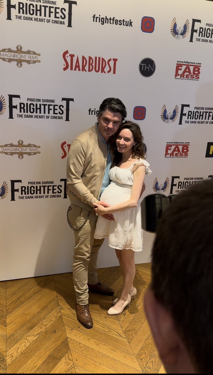 Lovely time at <a href="/FrightFest/">FrightFest</a> last night for the Premiere of Bogieville, was great fun to be a part of this film 🧛‍♀️ Also super proud to watch my amazing <a href="/andrewleepotts/">Andrew Lee Potts</a> in the premiere of one of his latest films ‘Never Have I Ever’.  Incredible performance, loved it! 💫🎬🍿