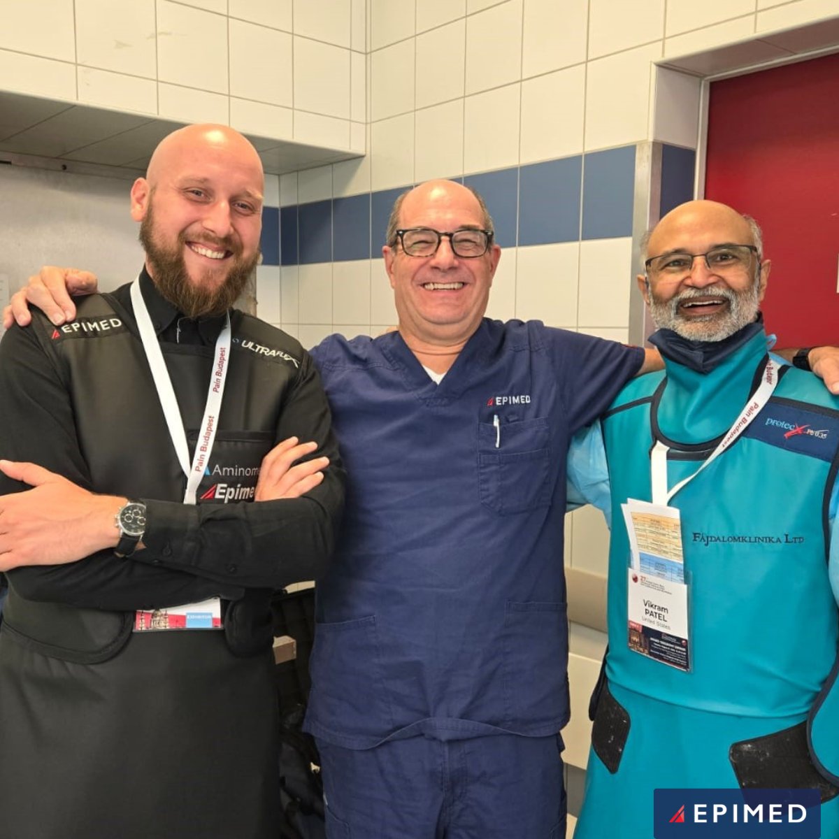 EpimedPain's tweet photo. The Epimed team is thrilled to attend the 27th Annual Gabor Racz Pain Conference✨
If you are in Budapest, join us!
#EpimedInternational #wipbudapest2024 #PainConference #painmanagement https://t.co/UO2cZeVFgN