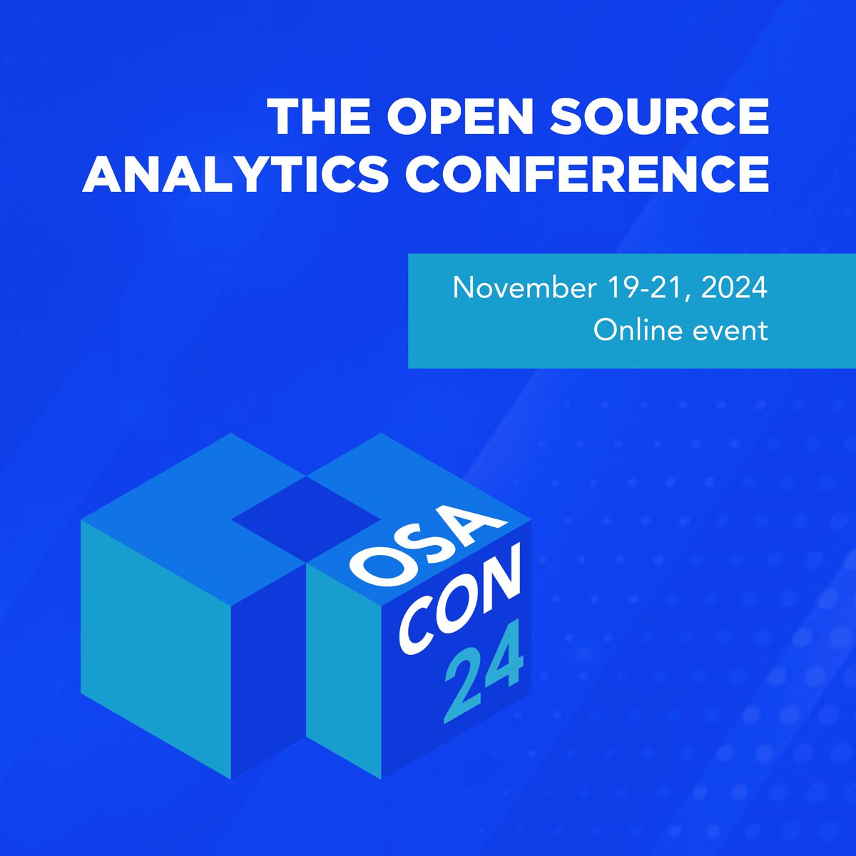 ClowderSpace's tweet photo. 📢 Hey developers! 🚀 Join us at #OSACON2024 and hear from the industry's best! This November 19-21, get ready to dive deep with top technologists and forward-thinking leaders. 🌐 Don't miss out! More info at: https://t.co/rHghesTWBx https://t.co/mVwoHpFe2u