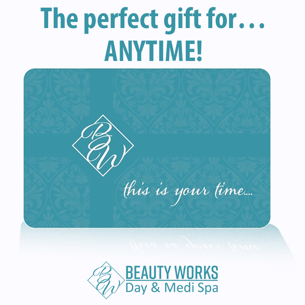 There's no better way to tell someone you care about them than to give them the gift of wellness and rejuvenation. A gift card from Beauty Works Day &amp; Medi Spa is the perfect gift for…ANYTIME!
beautyworksspa.com
#GiftCards #PerfectGift #GiftOfWellness #BeautyWorksSpa
