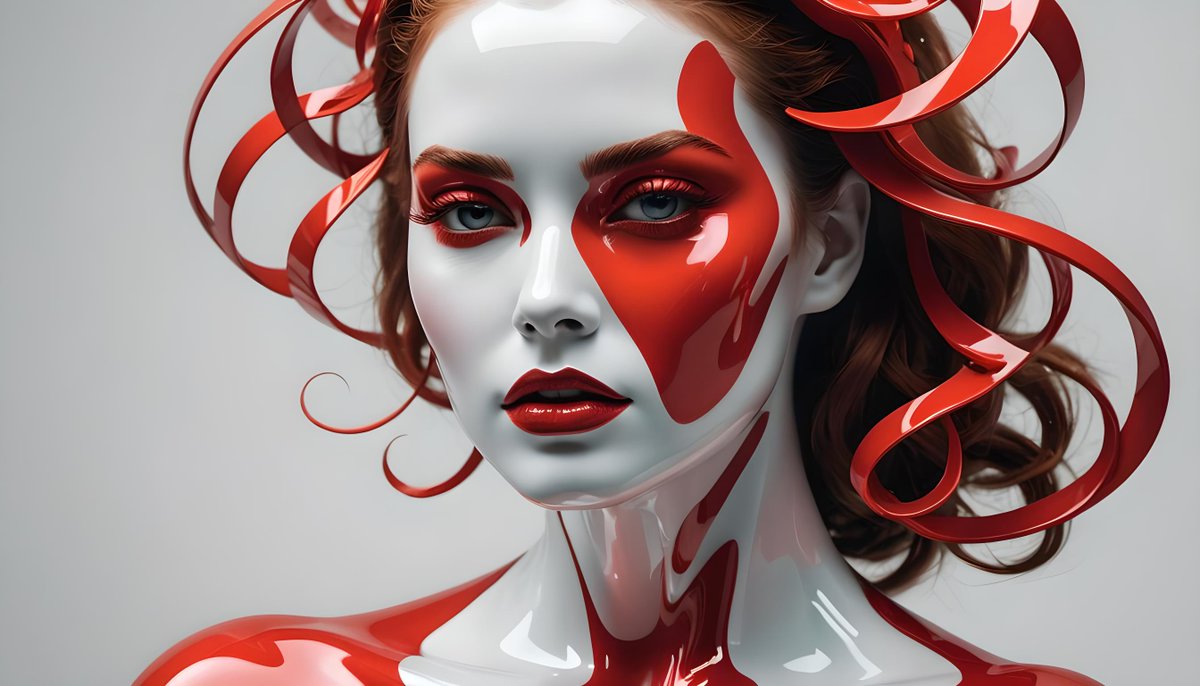 piae_uo's tweet photo. Colorful fashion face. Experienced optimist and innovative. Cinema 4D sci-fi #AIArtwork       #aiartcommunity https://t.co/U5ZhZ2qExu