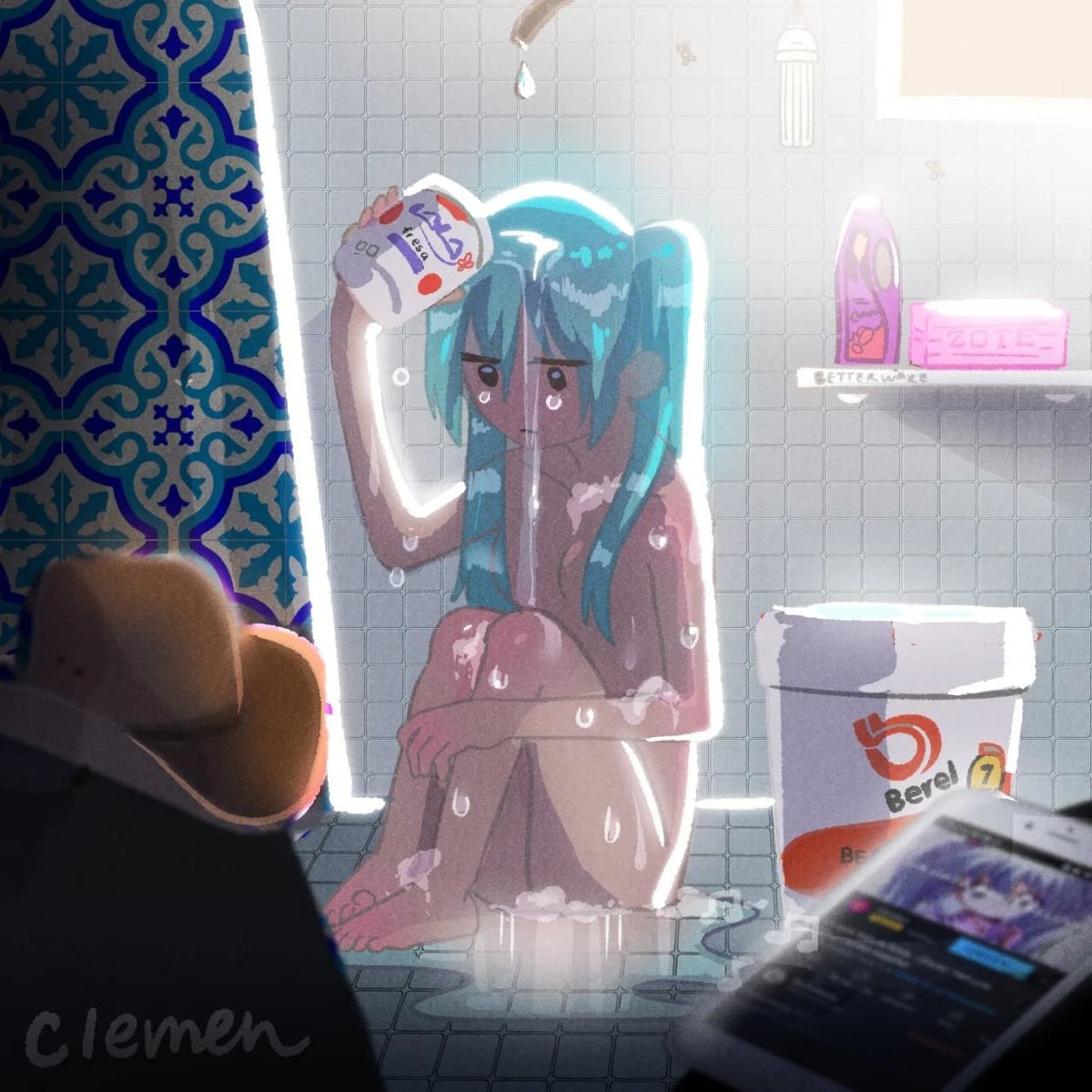 cl3m3n98hb's tweet photo. jajaja yo tmbn dibujé a la miku bañandose a jicarazos!
🇻🇪🤝🇲🇽 https://t.co/dRlC87kO6c