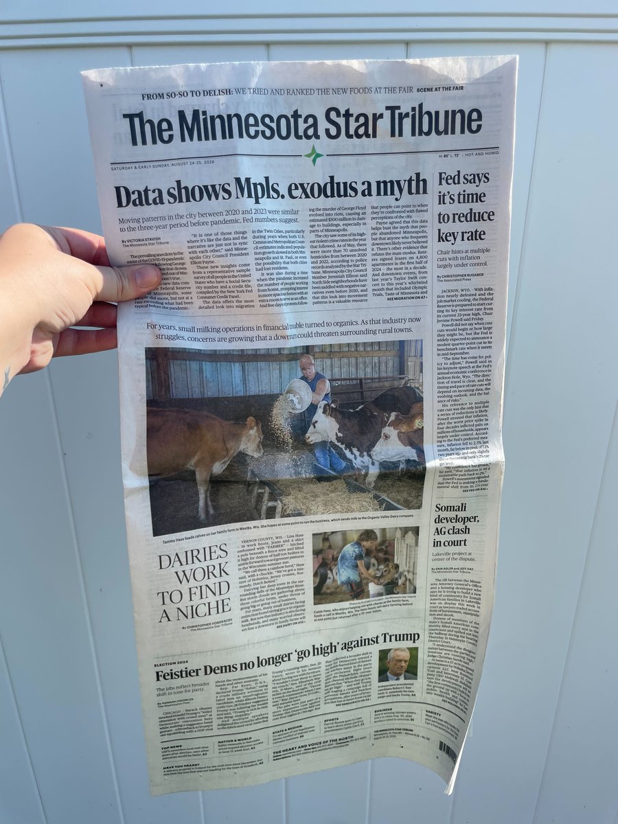 That print feeling still hits every time. Thank you, <a href="/ChrisVondracek/">ChristopherVondracek</a>, for visiting Al &amp; Lisa's farm!