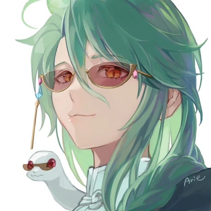 サングラス白朮。 