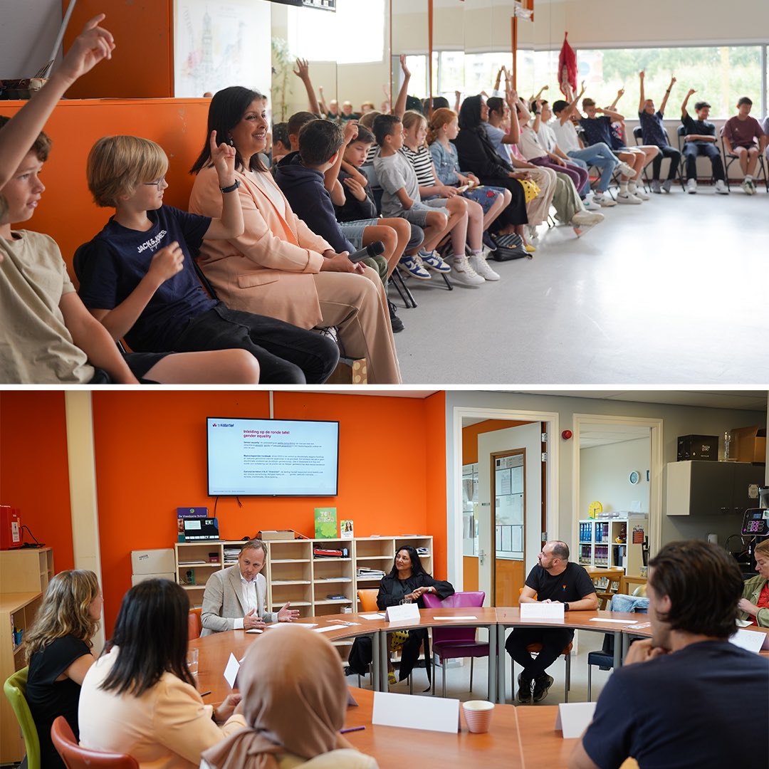 Voor de opening schooljaar regio Midden was ik bij basisschool de Ridderhof, Utrecht. De school besteedt veel aandacht aan brede diversiteit, zodat leerlingen veilig zichzelf kunnen zijn. Dat is DE basis om goed te kunnen leren. Veel plezier en succes gewenst dit schooljaar!