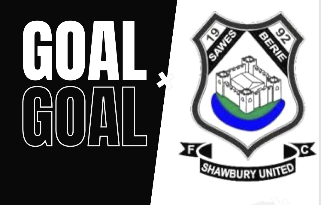 shawburyutd's tweet photo. 94’ GOOALLL! And that’s surely wrapped it up as we make it 3-1!

@RuncornTown 1-3 Shawbury https://t.co/BoxrmRZttq