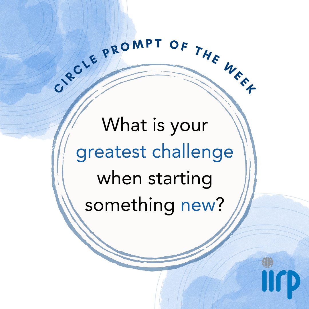 iirpgradschool's tweet photo. New circle prompt for this week!😎
Proactive circles BUILD community; they allow us to express our feelings and truly hear one another, and they help people gain a shared sense of understanding and emotional connection.
#IIRP #RestorativePractices #ProactiveCircles #Listening https://t.co/PM2tupJE4s