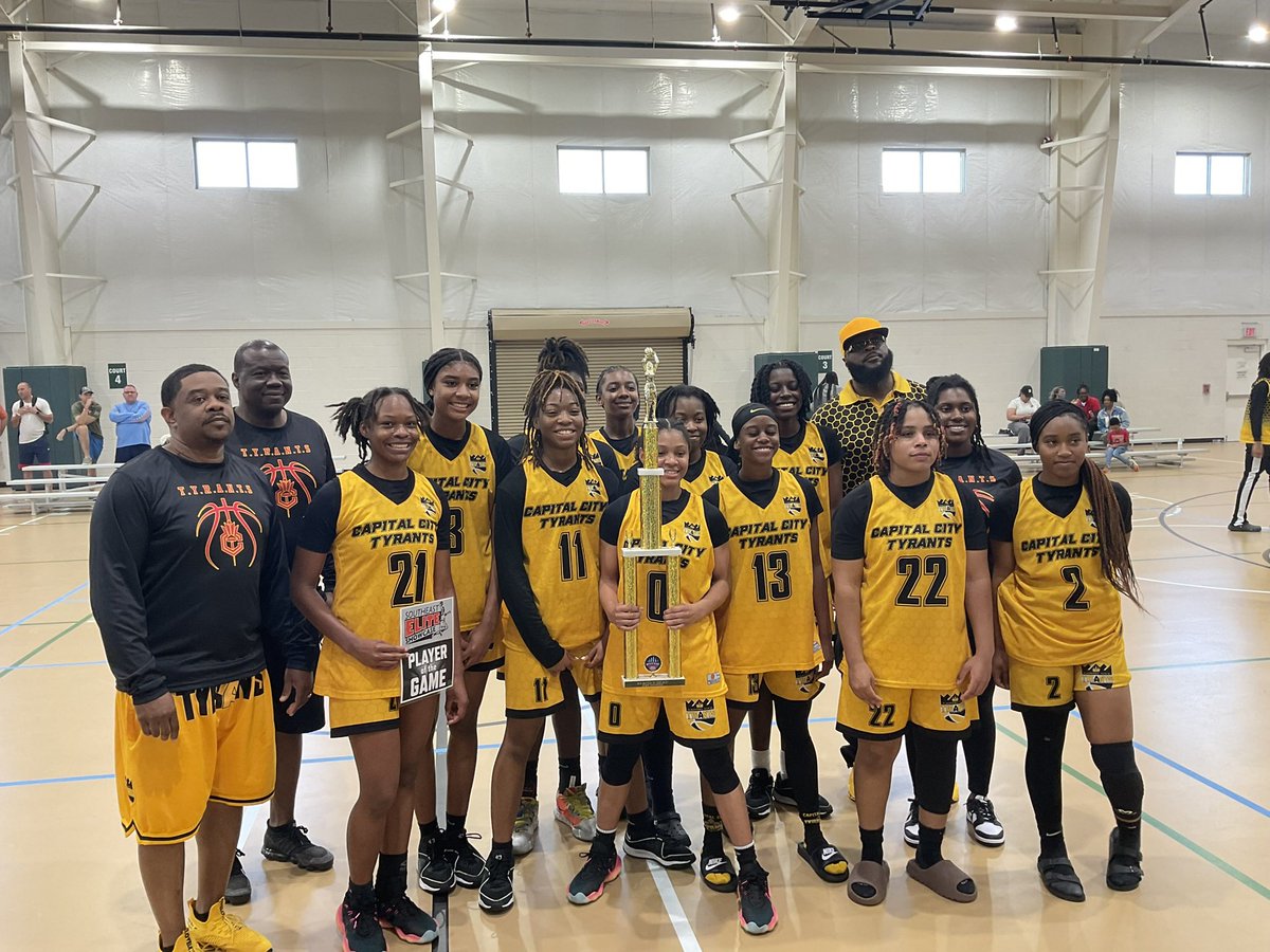 GREAT weekend yesterday going 4-0 with my aau team being our last aau game together. I enjoy playing and making new memories with them, I want to thank coach D and Coach Sherman for believing in me and allowing me to play with the tyrants my confidence wouldn’t be where it is❤️!!