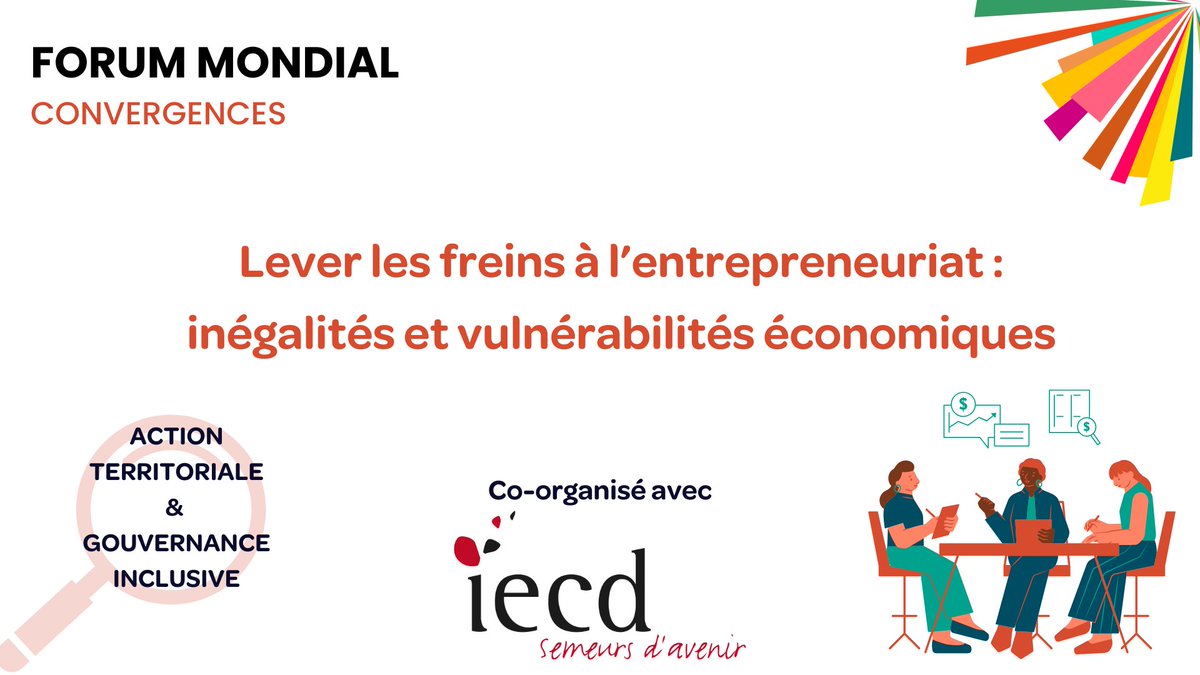 ConvergencesORG's tweet photo. Aujourd'hui focus sur la session co-organisée avec l'IECD-Institut Européen de Coopération et de Développement sur notre Forum le 17 septembre !

👉 En savoir plus : https://t.co/Fdx8CwwyXP

👉 Je m'inscris : https://t.co/vI9xMTuIy2 https://t.co/0ajcjt9fQ5