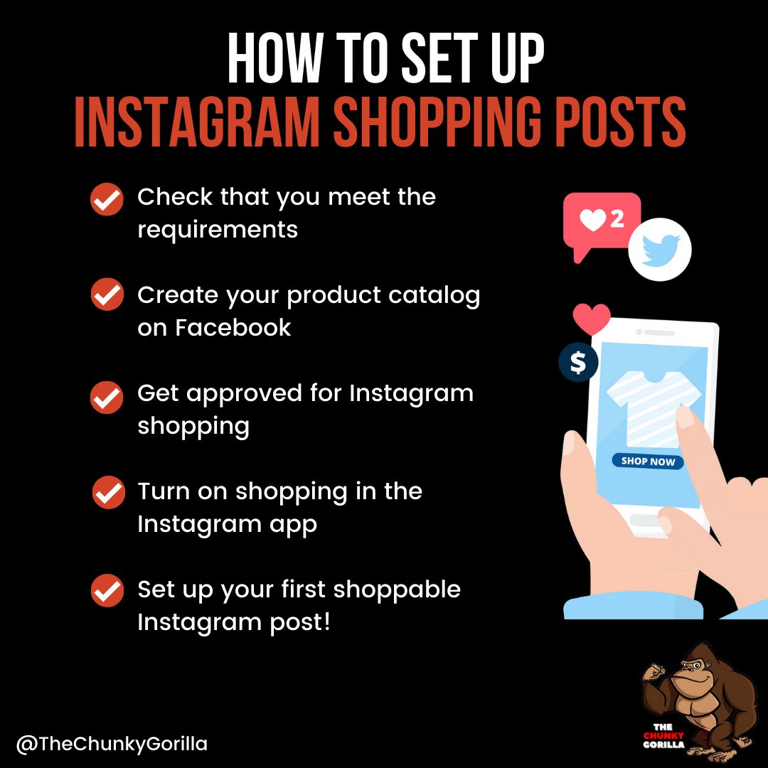 🛍️ Ready to boost your sales on Instagram? Learn how to set up Instagram shopping posts and turn your feed into a storefront! 📸✨

#InstagramShopping #BoostSales #EcommerceTips