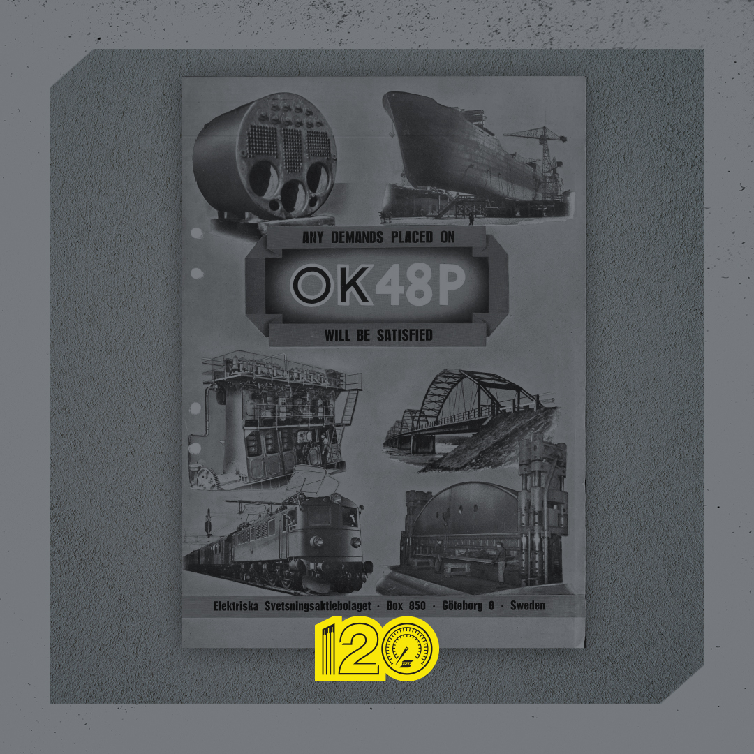 ESABCorp's tweet photo. ESAB experienced portfolio expansion in the 60s, with resistance welding machines, the famous A6 automatic welding system, and automatic welders for submerged arc welding and semi-automatics for gas metal arc welding. https://t.co/bhXQhRFoqh